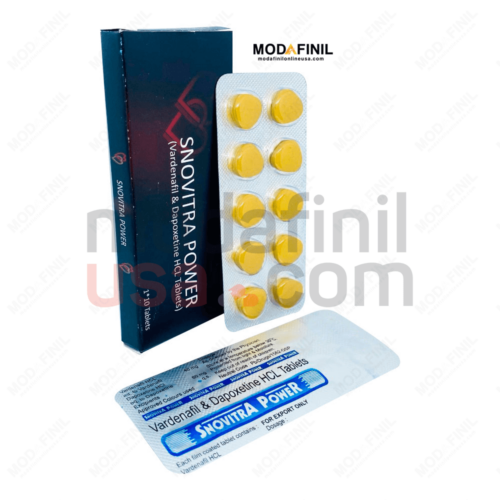 Snovitra Super Power 20/60mg (Vardenafil and Dapoxetine HCl Tablets)