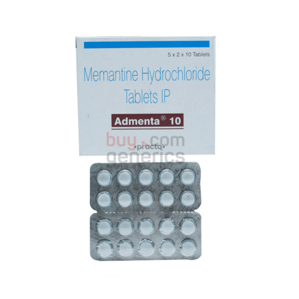 Admenta 10mg Memantine HCL Tablets OTC