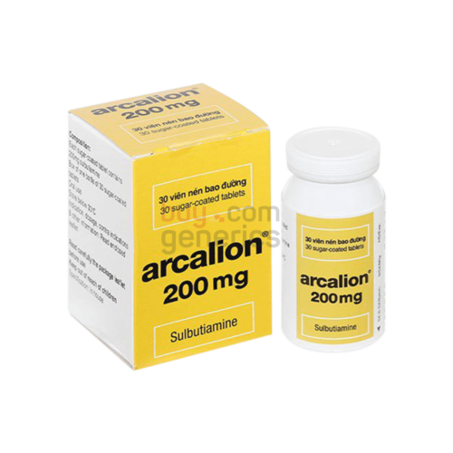 Arcalion 200mg (Sulbutiamine Tablets)