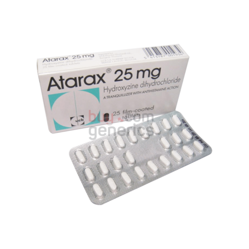 Atarax 25mg (Hydroxyzine Hydrochloride Tablets)