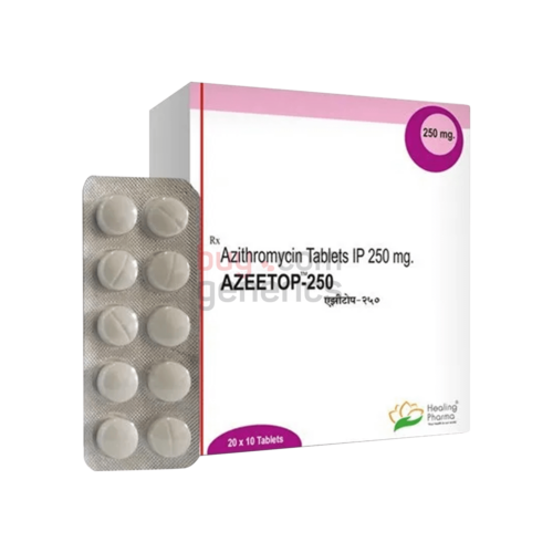 Azeetop 250mg (Azithromycin Tablets IP)
