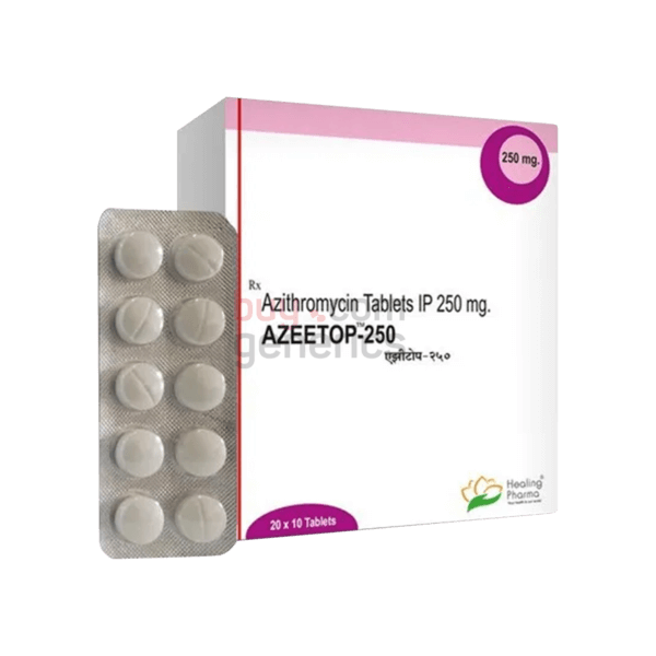 Azeetop 250mg Azithromycin Tablets IP Fastest Shipping & Lowest Price