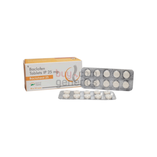 Bacloheal 25mg (Baclofen Tablets IP)
