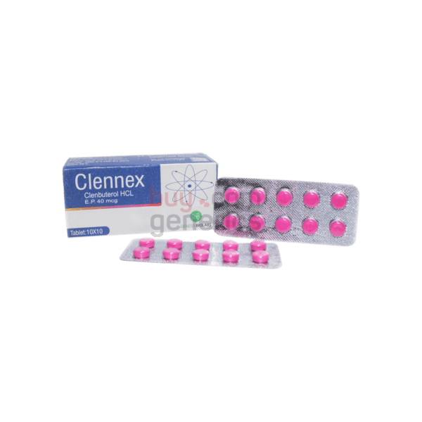 Clennex 40mcg Clenbuterol HCL EP Fastest Shipping & Lowest Price