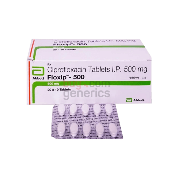 Floxip 500mg Ciprofloxacin Tablets IP Fastest Shipping & Lowest Price