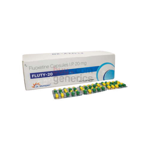Fluty 20mg (Fluoxetine Capsules IP)