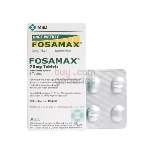 Fosamax 70 mg (Alendronate Sodium Tablets)