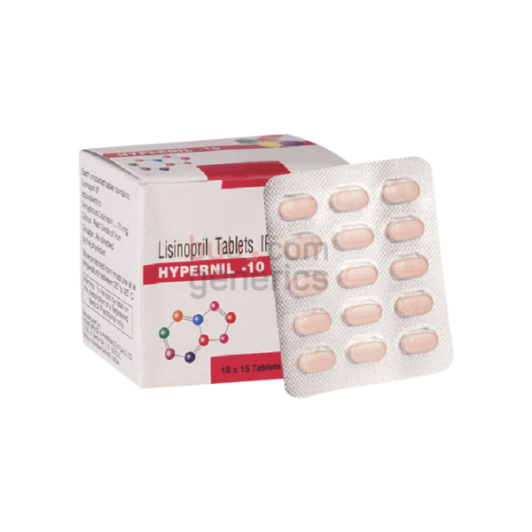 Hypernil 10mg Lisinopril Tablets IP Fastest Shipping & Lowest Price