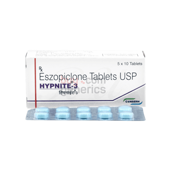 Topnite 3mg Eszopiclone Tablets USP Fastest Shipping & Lowest Price