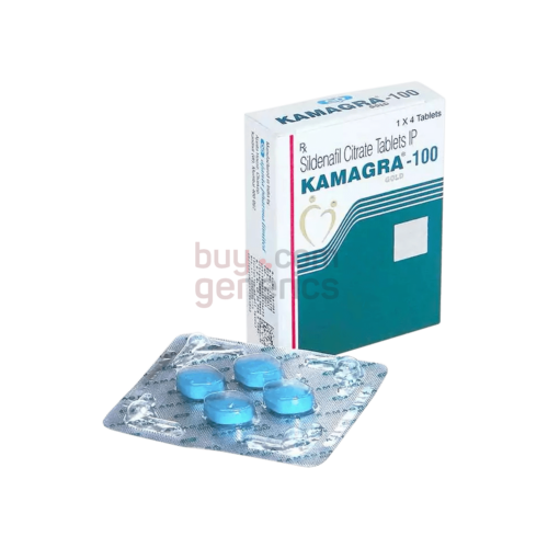 Kamagra 100mg Effervescent Tablets (Sildenafil Citrate)