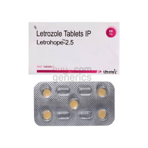 Letroheal 2.5mg (Letrozole Tablets IP)