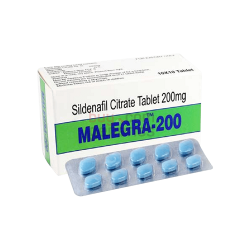 Malegra 200mg (Sildenafil Citrate Tablets)