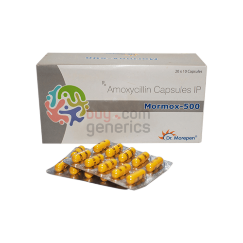 Mormox 500mg (Amoxycillin Capsules IP)