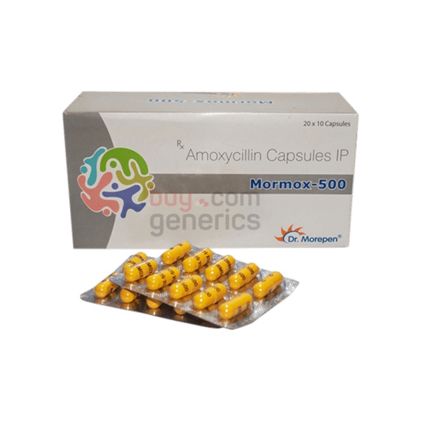 Mormox 500mg Amoxycillin Capsules IP Fastest Shipping & Lowest Price