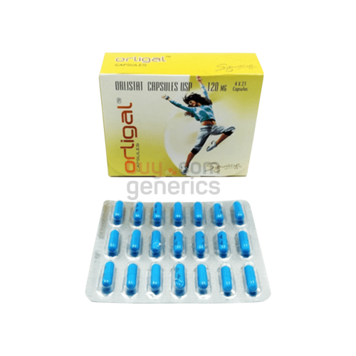 Orligal 120mg (Orlistat Capsules USP)