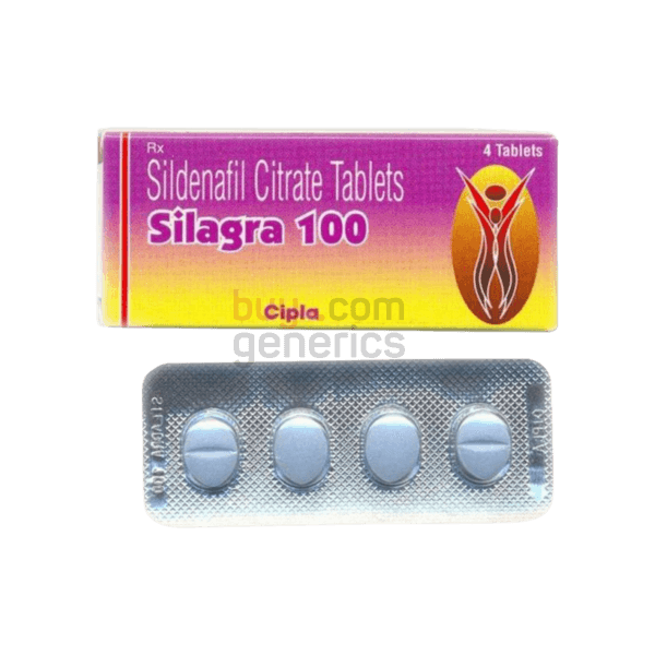 Silagra 100mg Sildenafil Citrate Tablets IP [Cheapest Price] - BuyGenerics