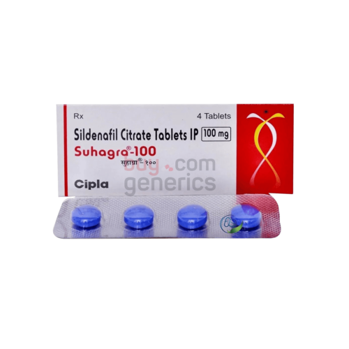 Suhagra 100mg (Sildenafil Citrate Tablets IP)
