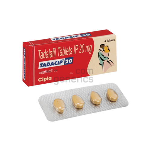Tadacip 20mg (Tadalafil Tablets)