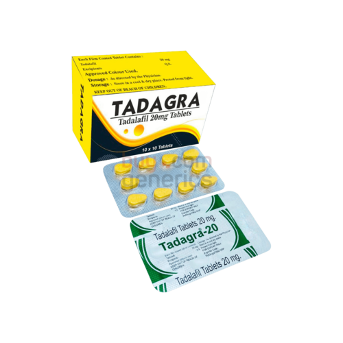 Tadaga (Tadalafil 20mg Tablets)