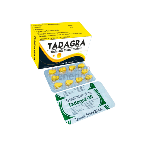 Tadaga 20mg Tadalafil Tablets No Prescription