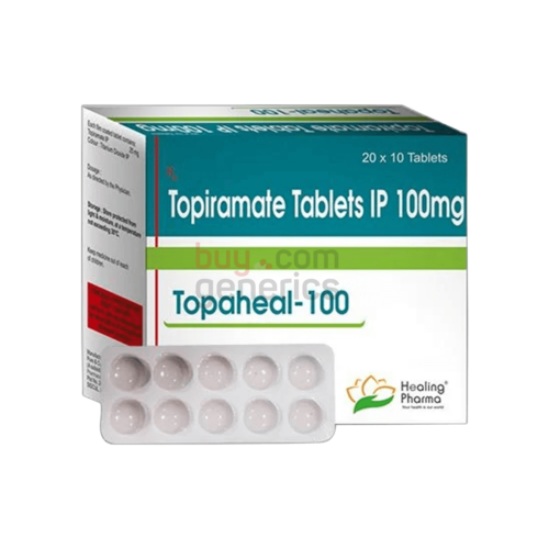 Topaheal 100mg (Topiramate Tablets IP)