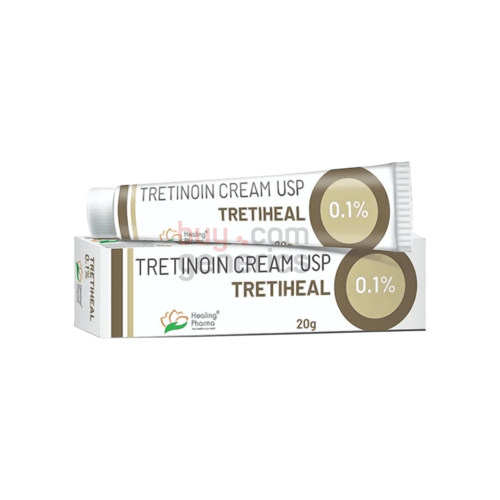 Tretiheal 0.1% (Tretinoin Cream USP)