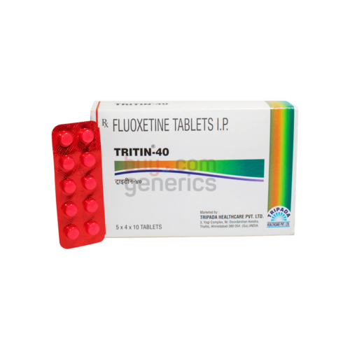 Tritin 40mg (Fluoxetine Capsules IP)