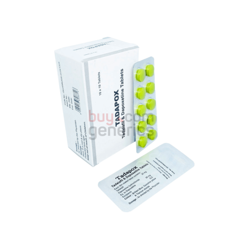 Tadapox 20/60mg (Tadalafil+Dapoxetine Tablets)