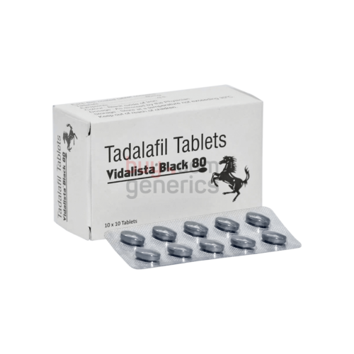 Vidalista Black 80mg (Tadalafil Tablets)