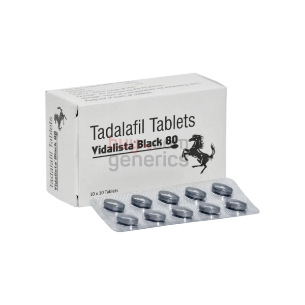Vidalista Black 80mg Tadalafil Tablets Fastest Shipping & Lowest Price