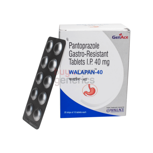 Walapan 40mg (Pantoprazole Tablets IP)