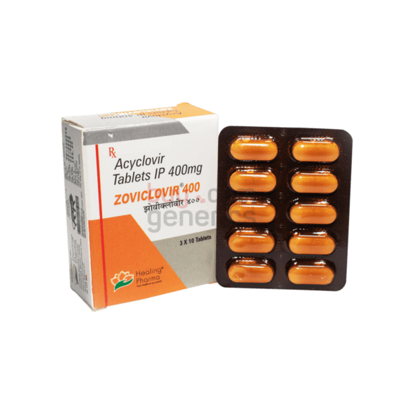 Zoviclovir 400mg Acyclovir Tablets IP Fastest Shipping & Lowest Price