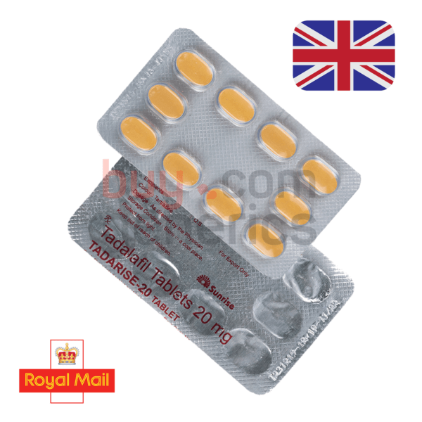 Cialis Tadarise Tadalafil - UK Domestic Royal Mail