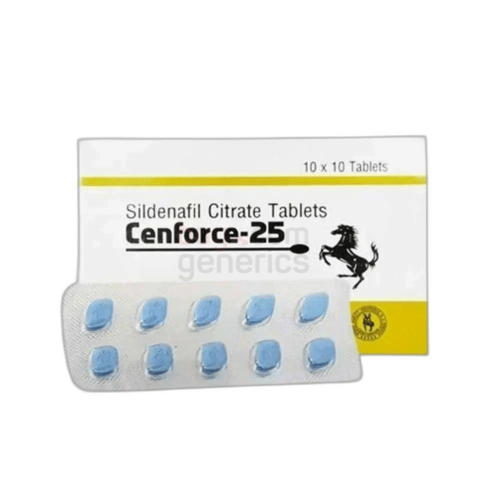 Cenforce 25mg (Sildenafil Citrate Tablets IP)