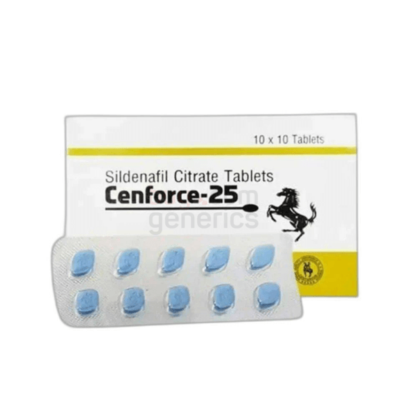 Cenforce 25mg Sildenafil Citrate Tablets IP Fastest Shipping & Lowest Price