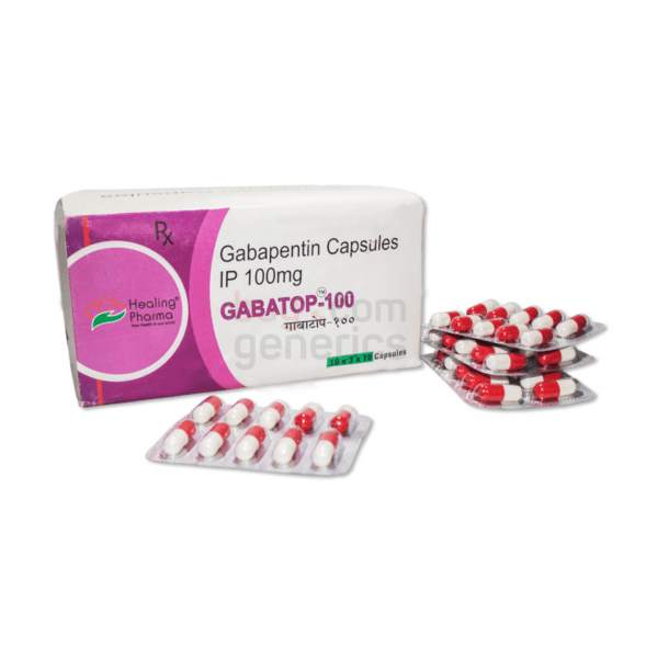 Gabatop 100mg Gabapentin Capsules IP Fastest Shipping & Lowest Price