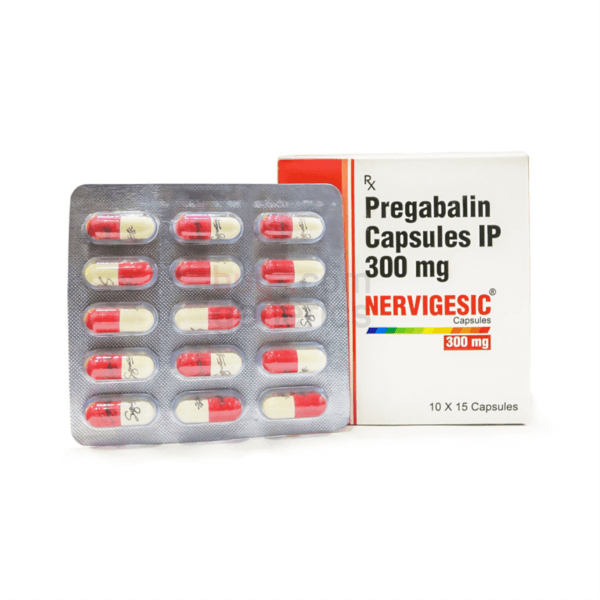 Nervigesic 300mg Pregabalin Capsules IP Fastest Shipping & Lowest Price