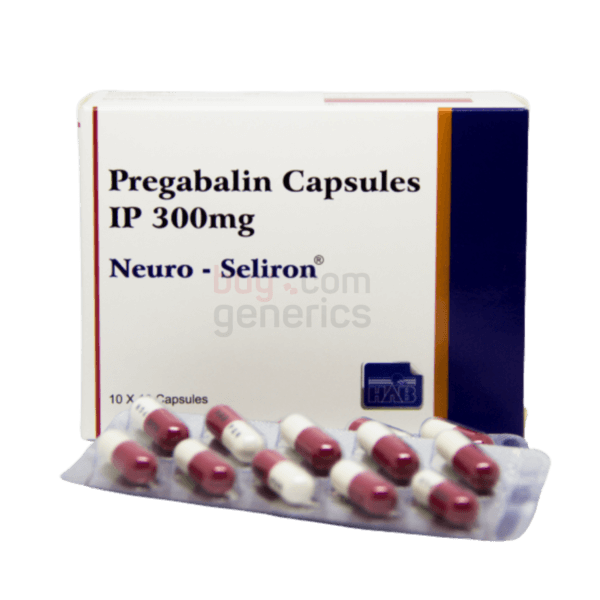 Neuro-Seliron 300mg Pregabalin Capsules IP Fastest Shipping & Lowest Price