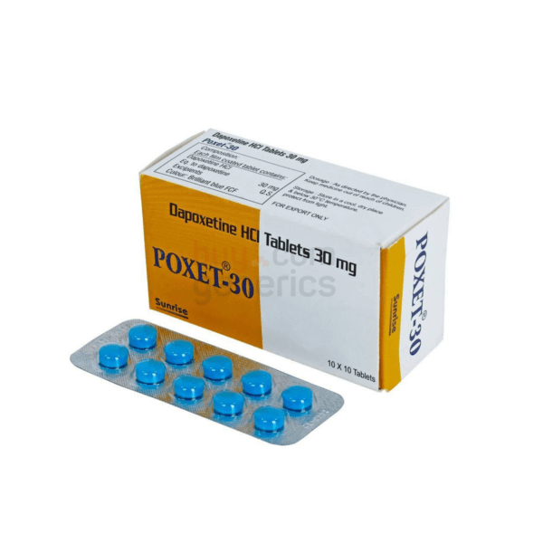 Poxet 30mg Dapoxetine HCl Tablets Fastest Shipping & Lowest Price