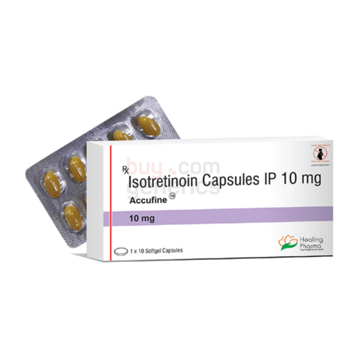 Accufine 10mg (Isotretinoin Capsules IP)