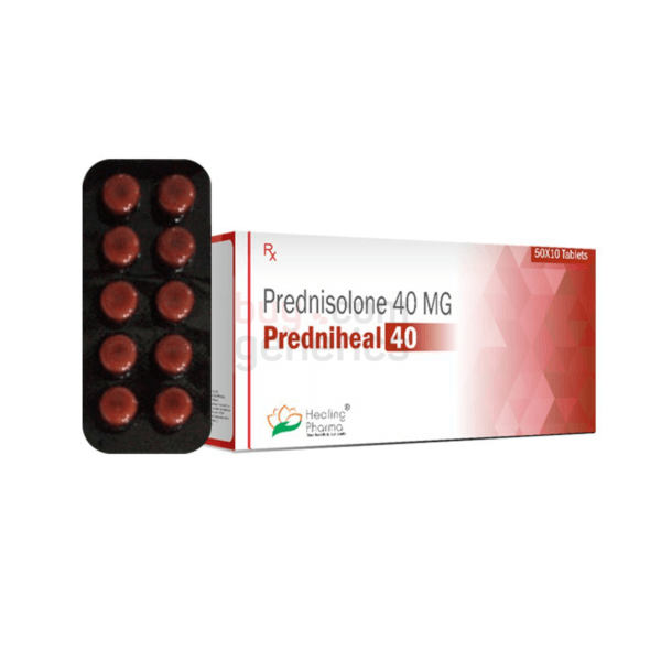 Predniheal 40mg Prednisolone Tablets IP Fastest Shipping & Lowest Price