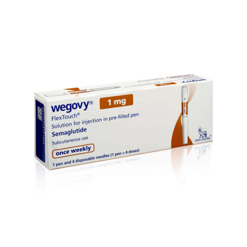 Wegovy (Semaglutide) Injection Pen – 1 mg x 4 Doses