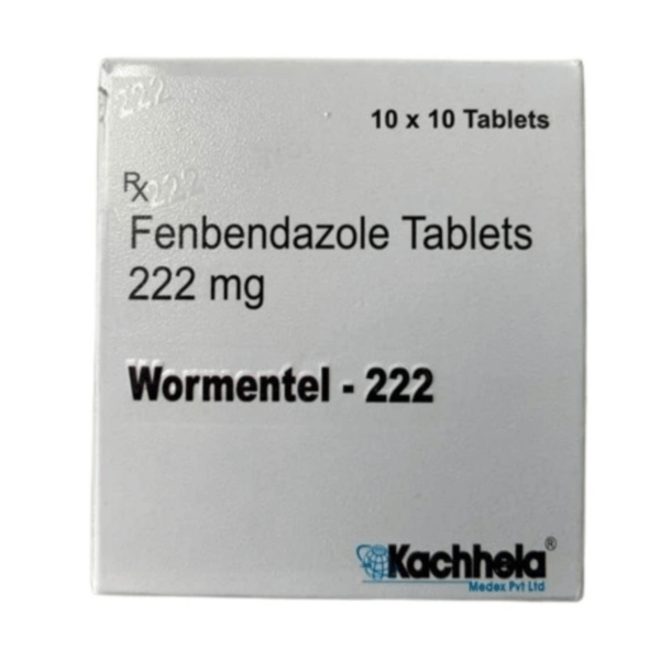 Wormentel 222mg Fenbendazole Tablets USP Fastest Shipping Lowest Price