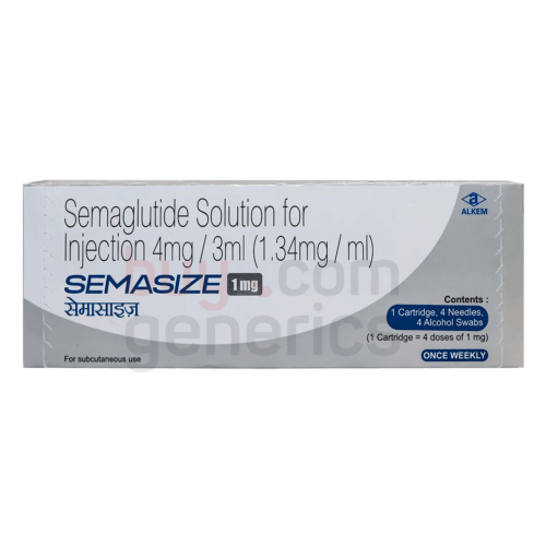 Semasize (Semaglutide) Injection Pen – 1mg x 4 Weekly Doses (4mg Total)