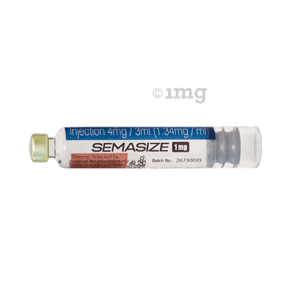 Semasize 1mg Solution for Injection (1 Cartridge, 4 Needle, 4 Alcohol Swab) - 3